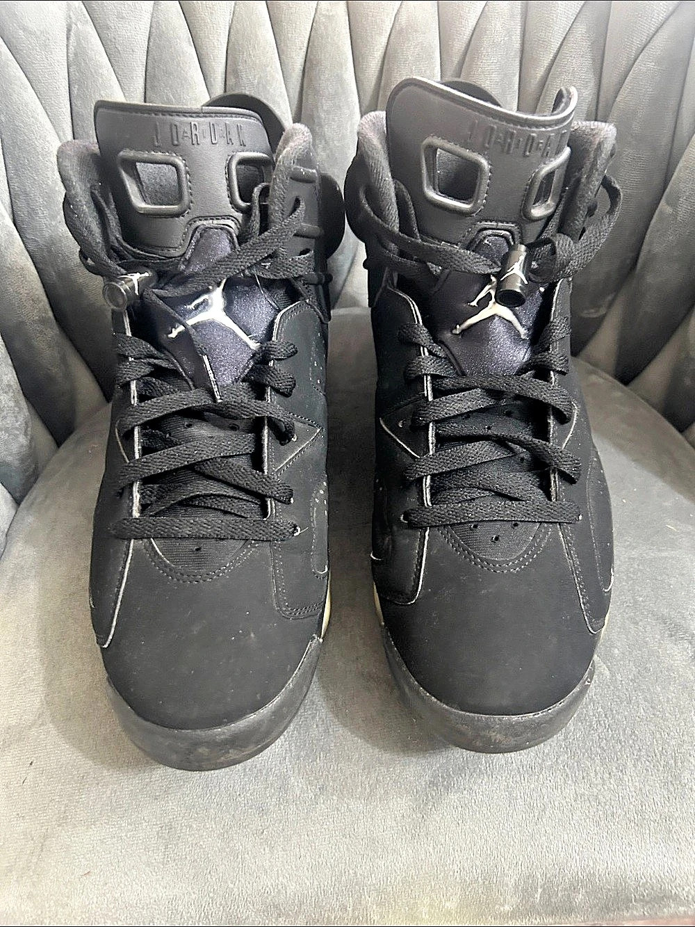 Jordan Air Jordan 6 Retro Chrome Black Sneakers